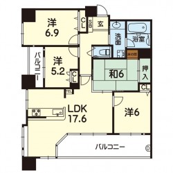 D'クラディア水前寺レイガ 1001号 (1001)