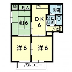 ガーデンパレス大津2 (D201)